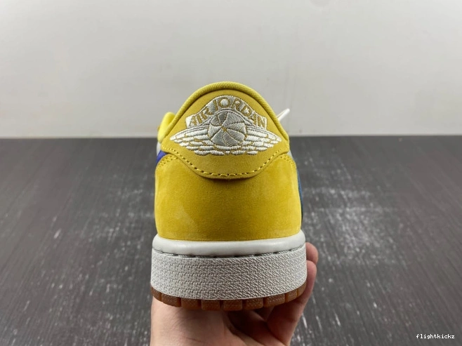x Jordan Canary Scott OG 1 Travis Low Air DZ4137-700 0921
